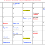 LT School Kalendorius 2026-2027